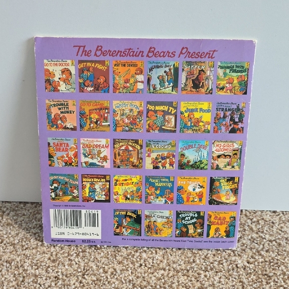 Vintage Berenstain Bears Set Of 5 Books - Picture 3 of 16